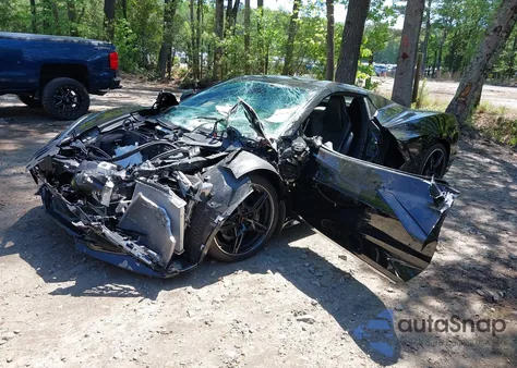 2021 Chevrolet Corvette Stingray Rwd 2Lt из США, поврежденный, VIN 1G1YB3D4XM5124435